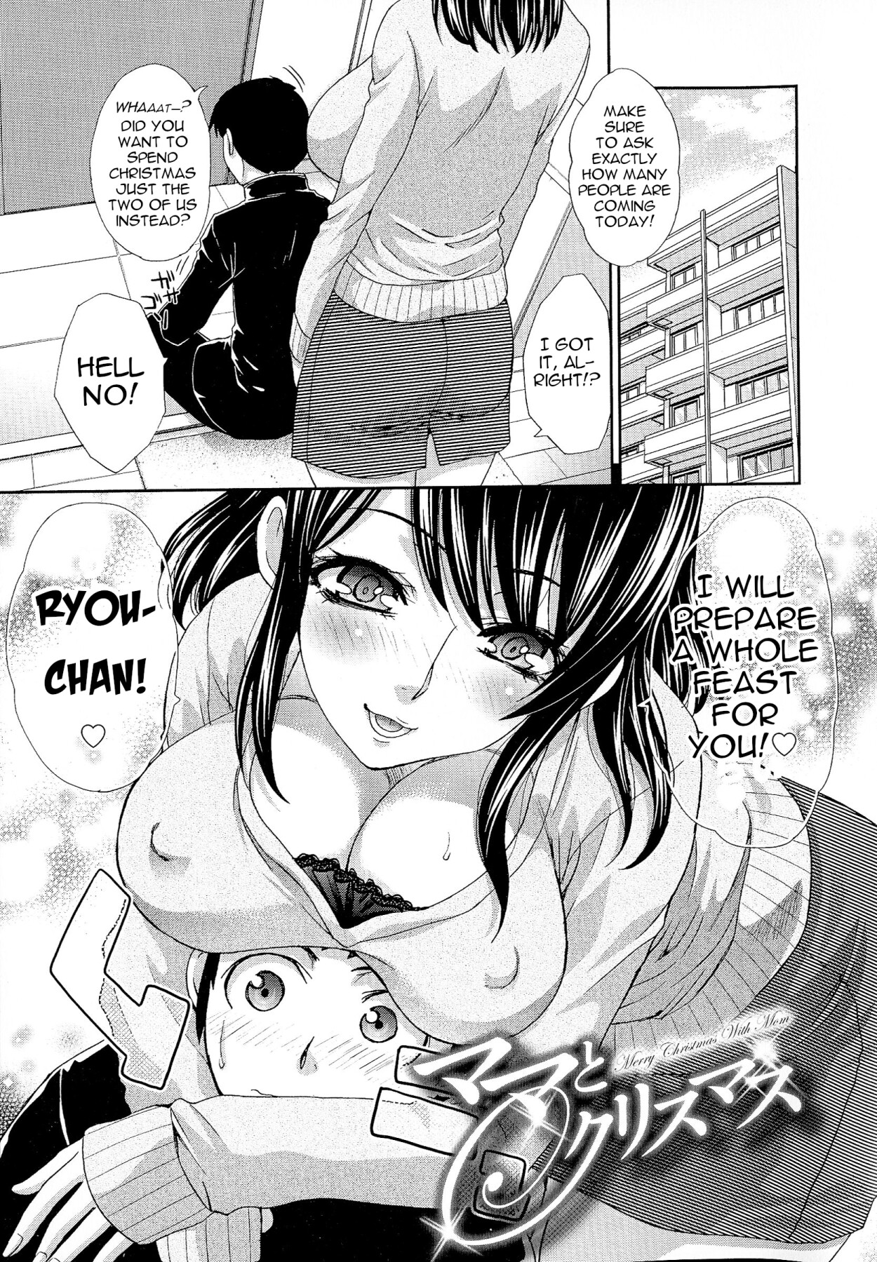 Hentai Manga Comic-Merry Christmas With Mom-Read-1